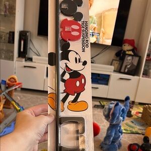 Disney Mickey Mouse hanging rod NWT